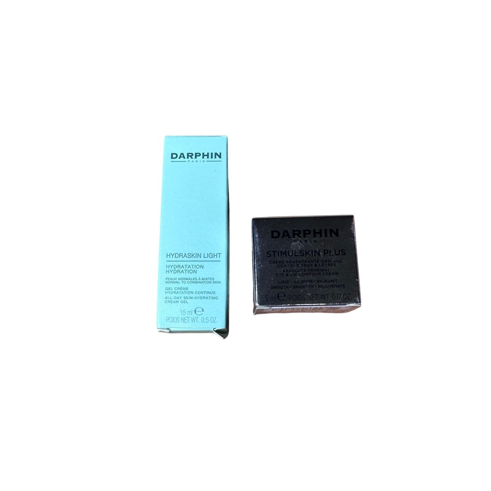 Darphin Paris Hydraskin Light 15ml and Stimulskin Plus Eye Lip Cream 5ml Set